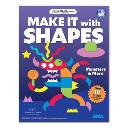 Make It with Shapes - Monsters