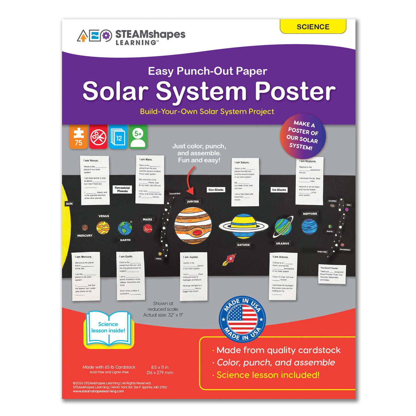 Solar System Poster