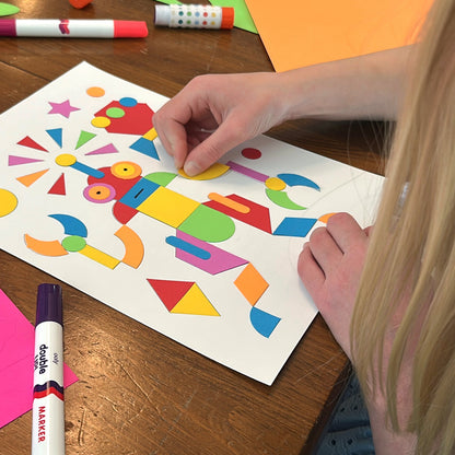 Make It with Shapes - Monsters