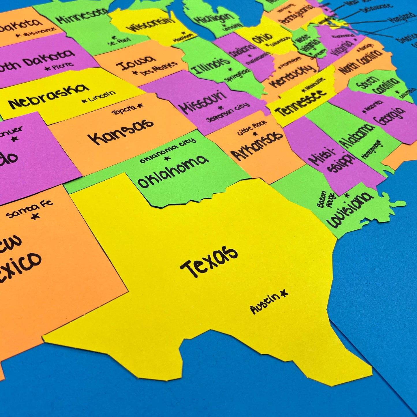 U.S. Map Puzzle